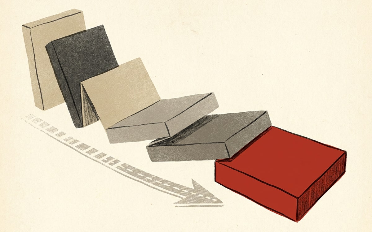MenuGen 1.0 as a five-box chain (photo → OCR → image-gen → layout → deploy) collapsing into a single red 3.0 model call
