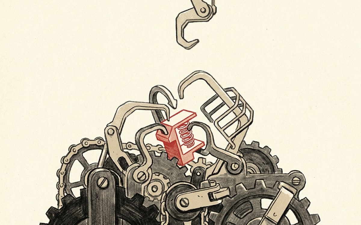 The Ratchet — every agent mistake encoded as a permanent rule, hook, or subagent. From a one-line CLAUDE.md to a multi-event hook chain to a full set of subagent guardrails.